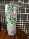 Sana Sana Snow globe tumbler