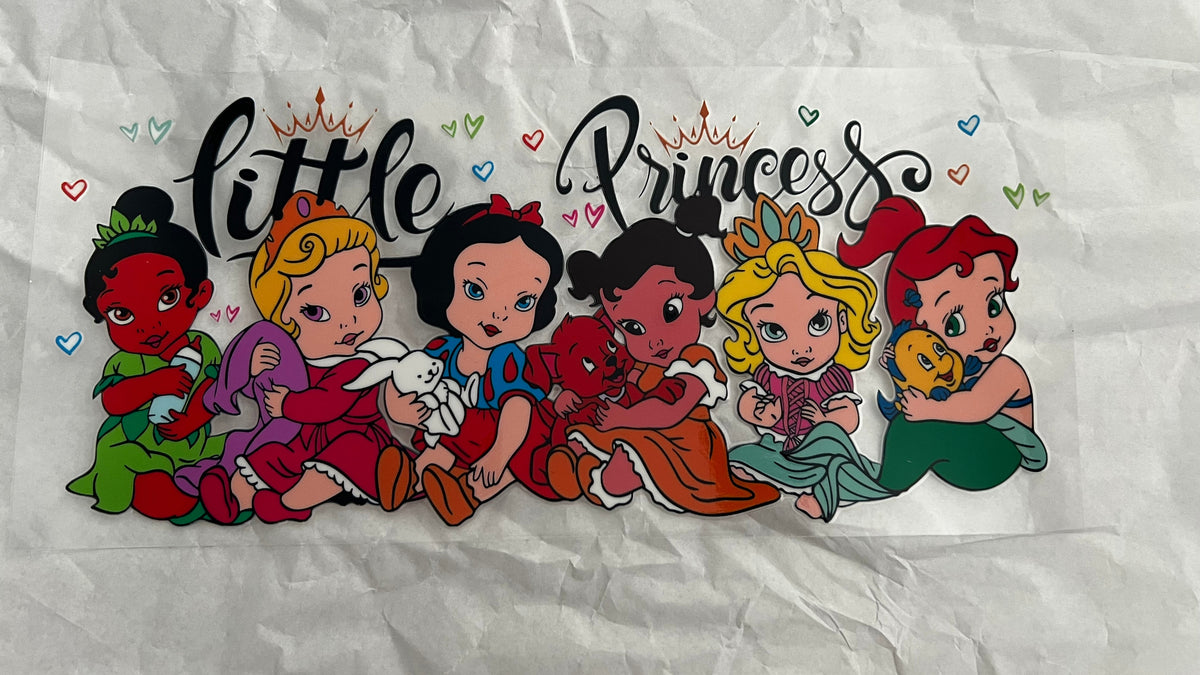 Baby princesses UVDTF Decals