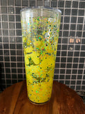 Lava Snow globe tumbler